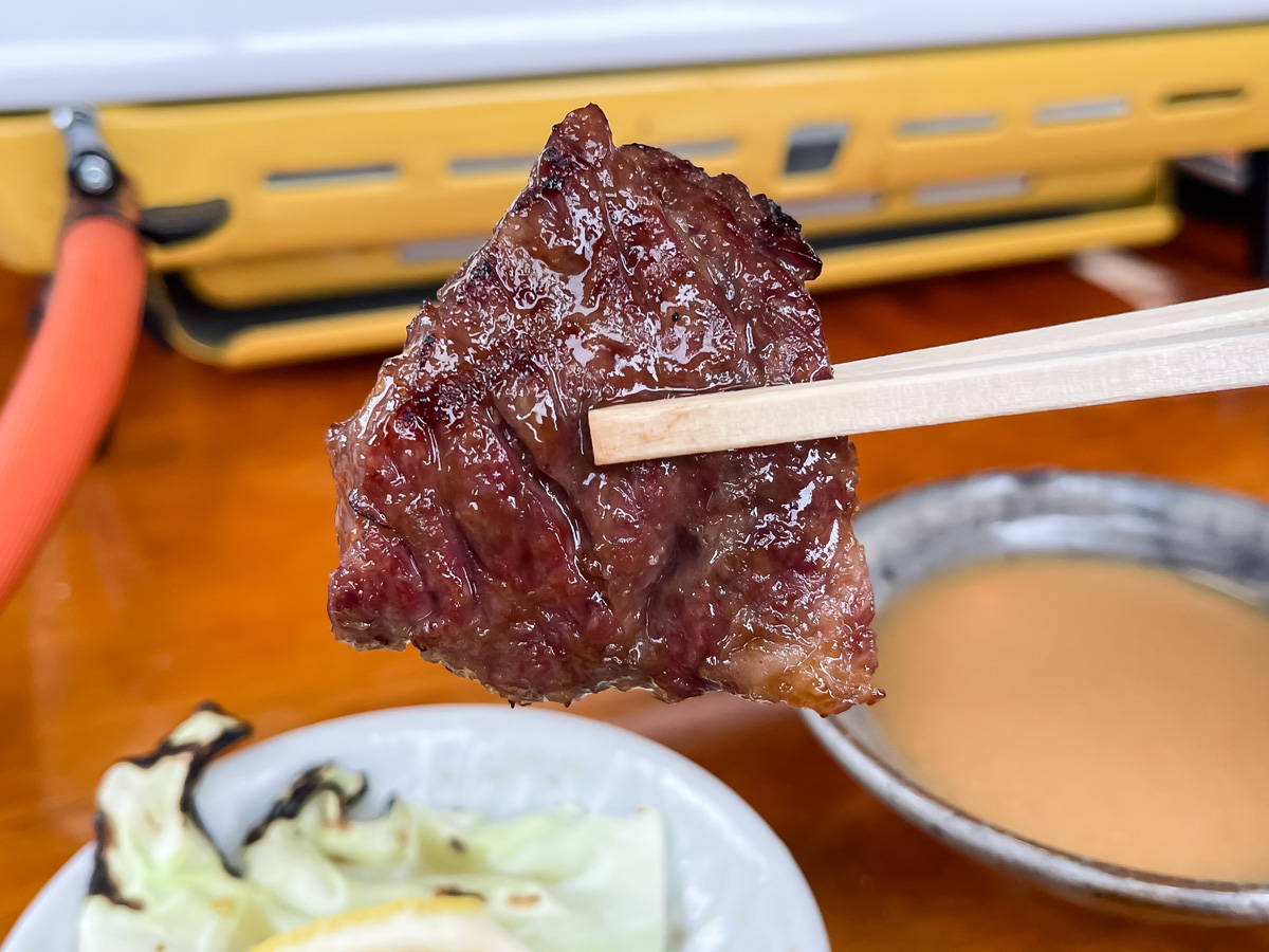 「やきにく福楽園」で特選上カルビ、ロース、カルビ食べた!/宮崎県都城