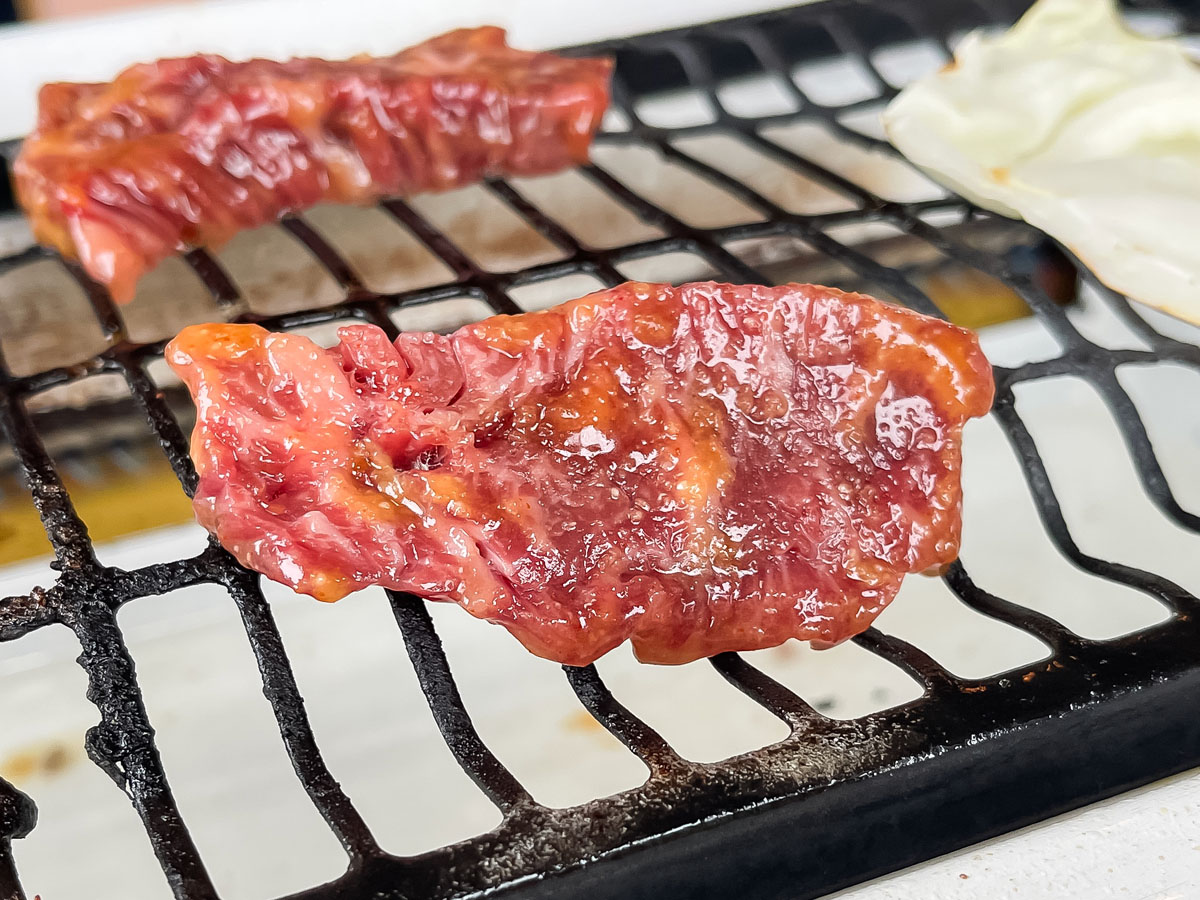 「やきにく福楽園」で特選上カルビ、ロース、カルビ食べた!/宮崎県都城