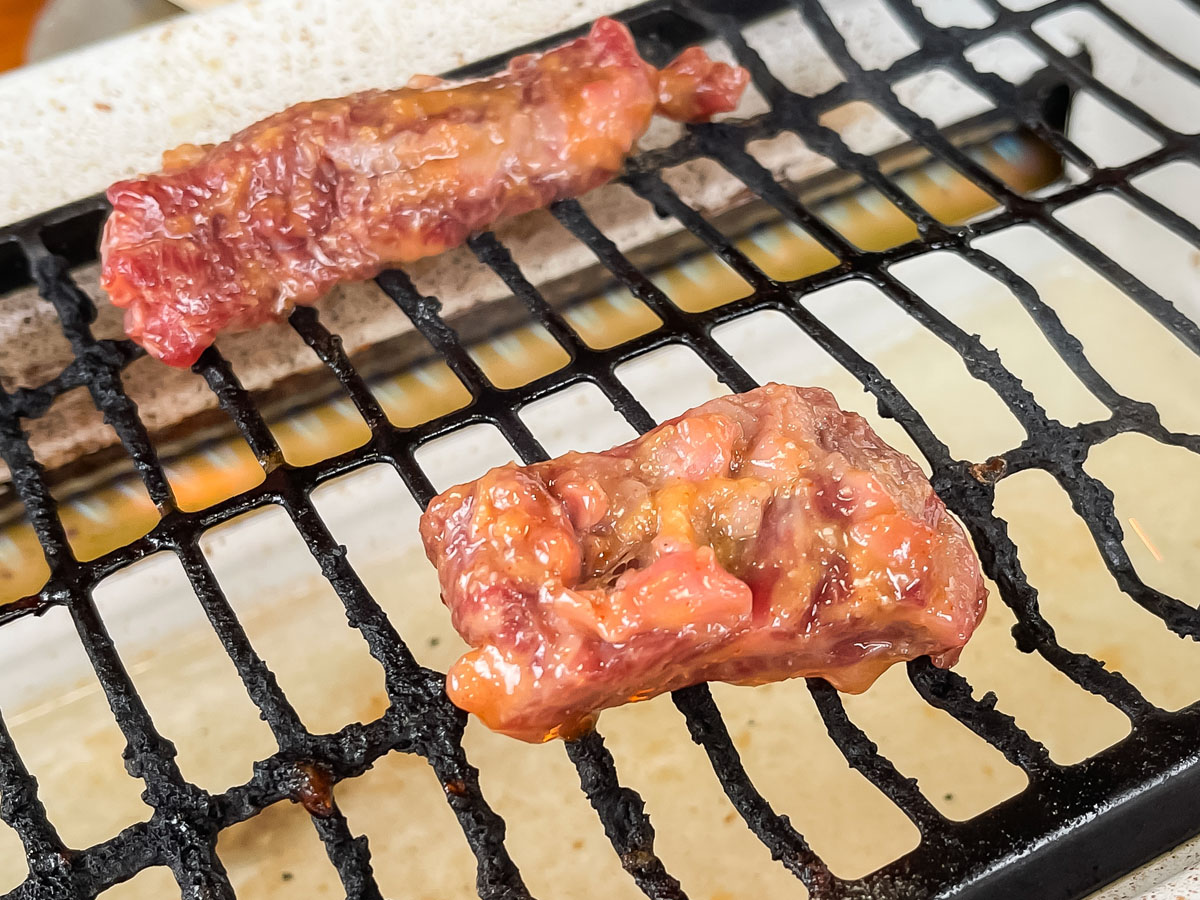 「やきにく福楽園」で特選上カルビ、ロース、カルビ食べた!/宮崎県都城