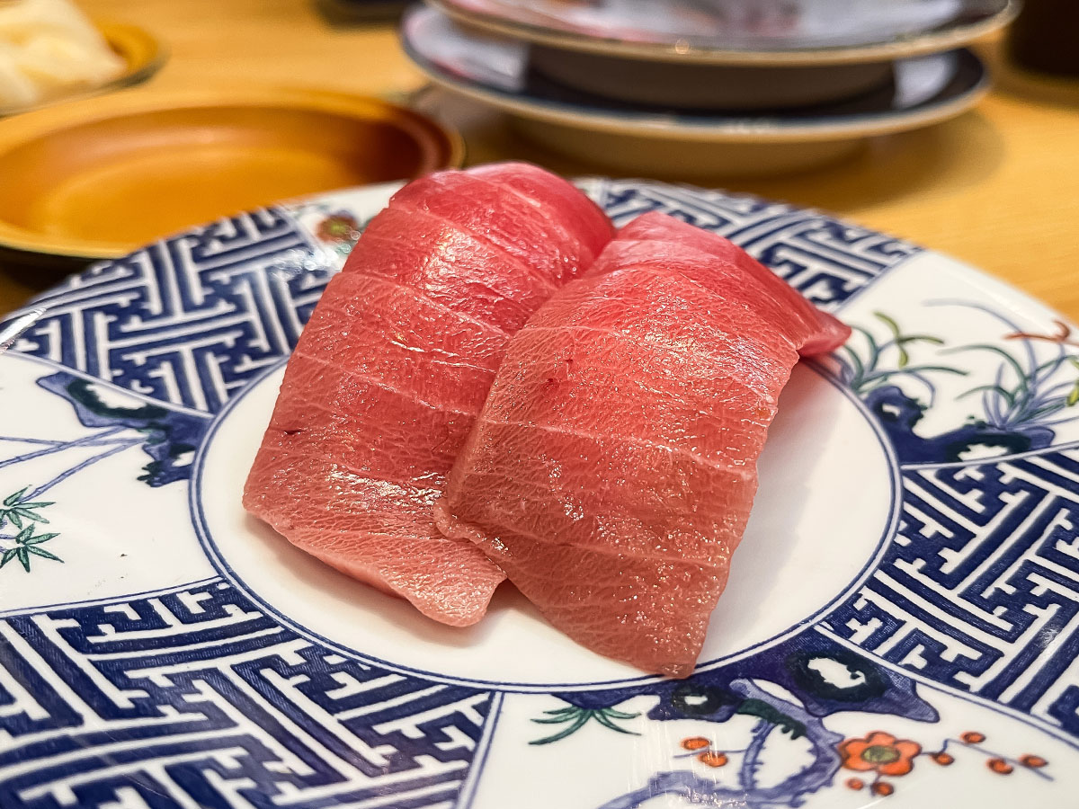 回転寿司「すし遊館」で生本まぐろの赤身・中とろ・大とろ・極上ねぎとろ食べたよ！