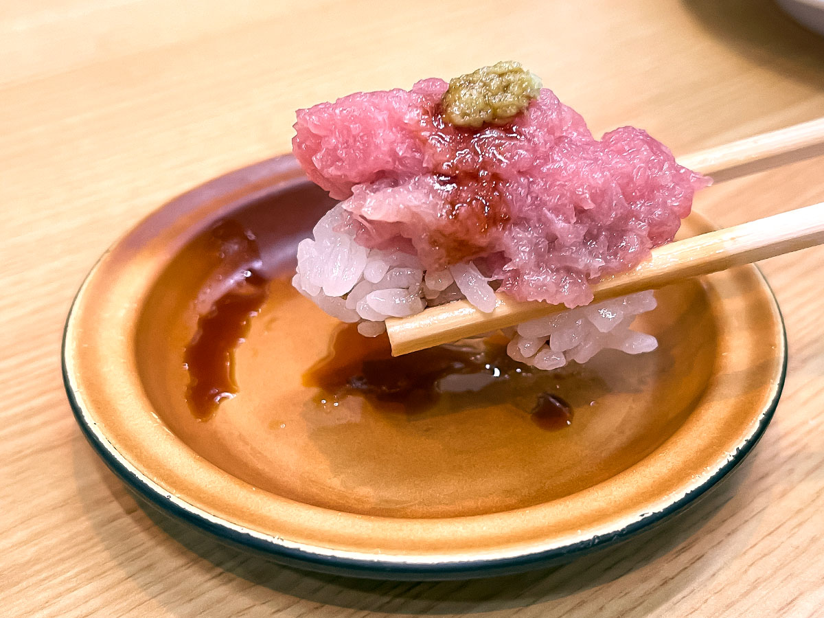 回転寿司「すし遊館」で生本まぐろの赤身・中とろ・大とろ・極上ねぎとろ食べたよ！