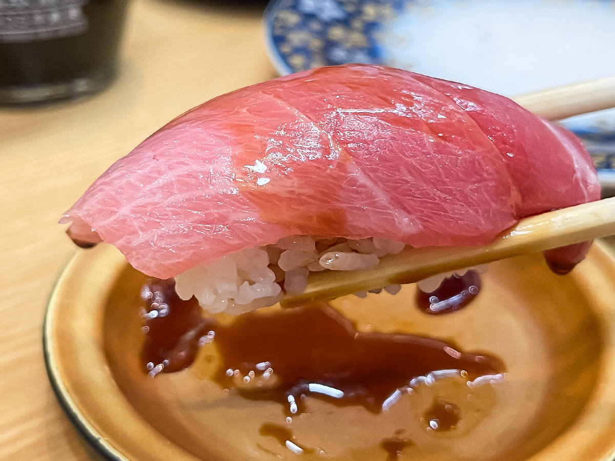 回転寿司「すし遊館」で生本まぐろの赤身・中とろ・大とろ・極上ねぎとろ食べたよ！