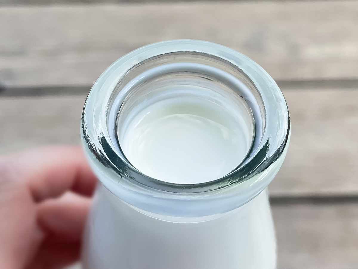 「NYU sagotani」で瓶の牛乳とナチュラルチーズ買ったよ！／広島県湯来町・サゴタニ牛乳