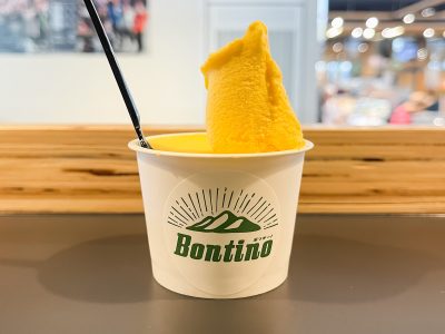 フルーツカフェ「ボンチーノ」で宮崎マンゴージェラート食べた！／道の駅 都城NiQLL(ニクル)