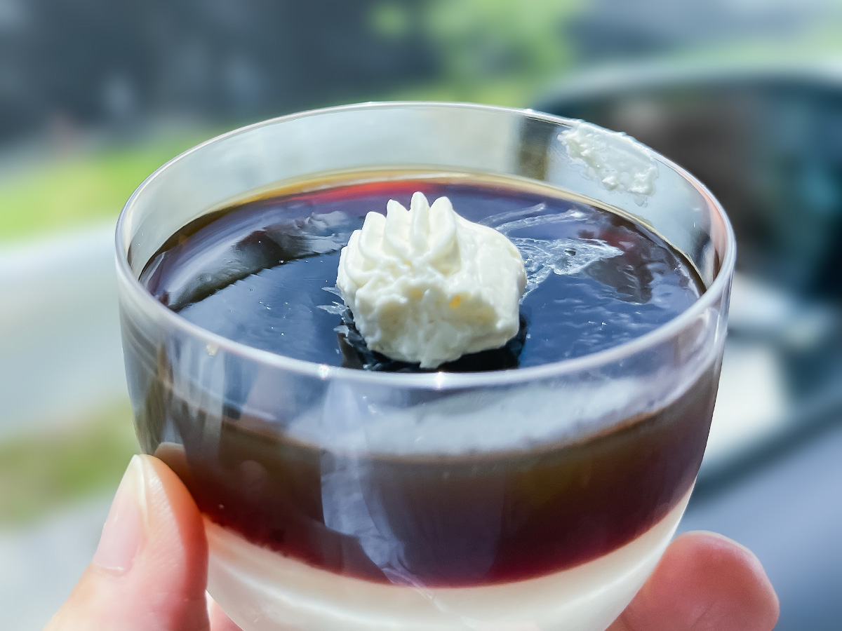 クイニーアマン専門店「ボン・グーテ」でデニッシュサンドとコーヒーゼリーブランマンジェ食べた！／広島県