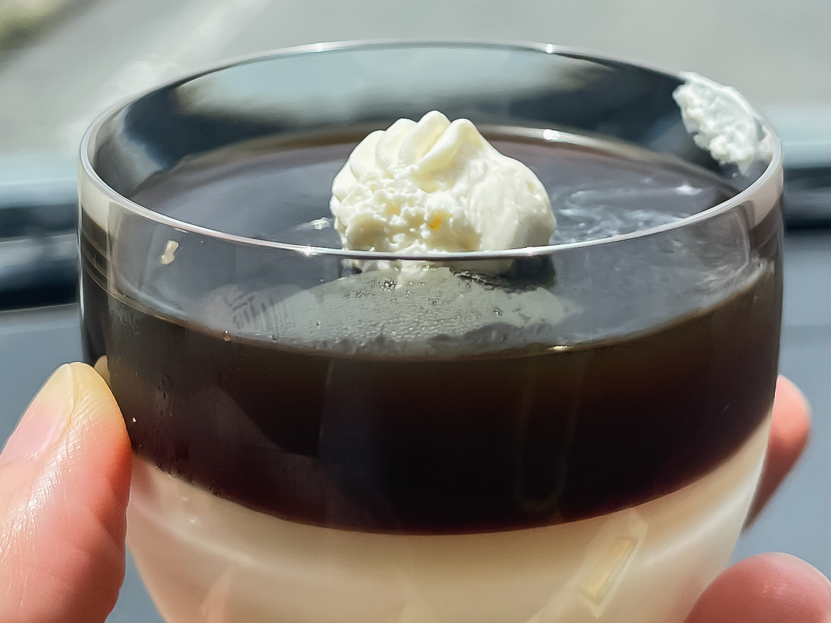 クイニーアマン専門店「ボン・グーテ」でデニッシュサンドとコーヒーゼリーブランマンジェ食べた！／広島県