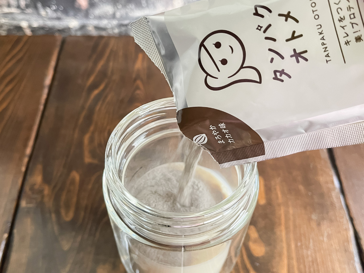 「タマチャンショップ」のタンパクオトメ (まろやかカカオ味)飲んだよ!/タマチャンショップ 宮崎県都城本店