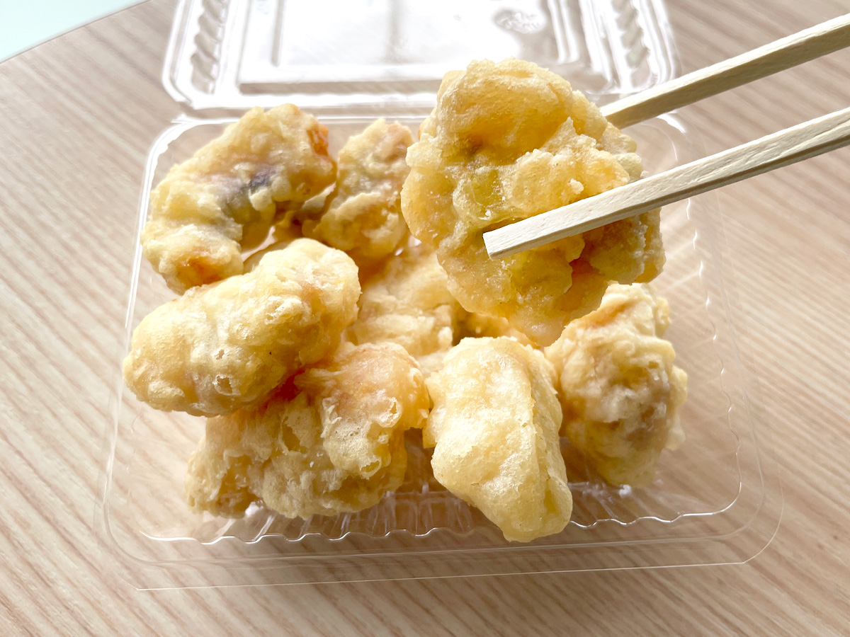 大久野島にある「USANCHUカフェ」でタコ天とウサギのはなくそソフトクリーム食べた！／広島県竹原