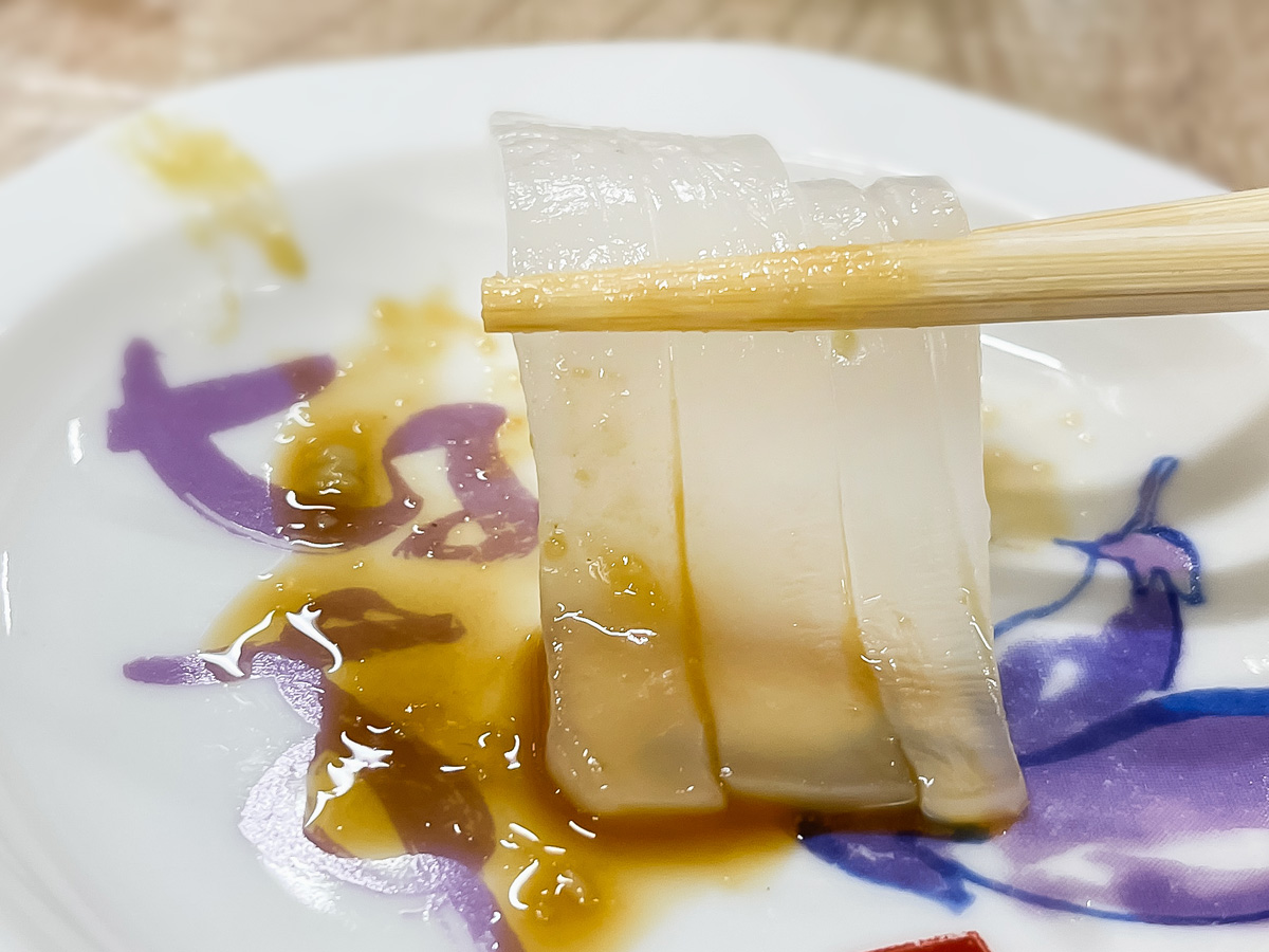 「境港水産物直売センター」で天然岩がき"夏輝"、白イカ、本まぐろ寿司、甘海老の刺身食べたよ！