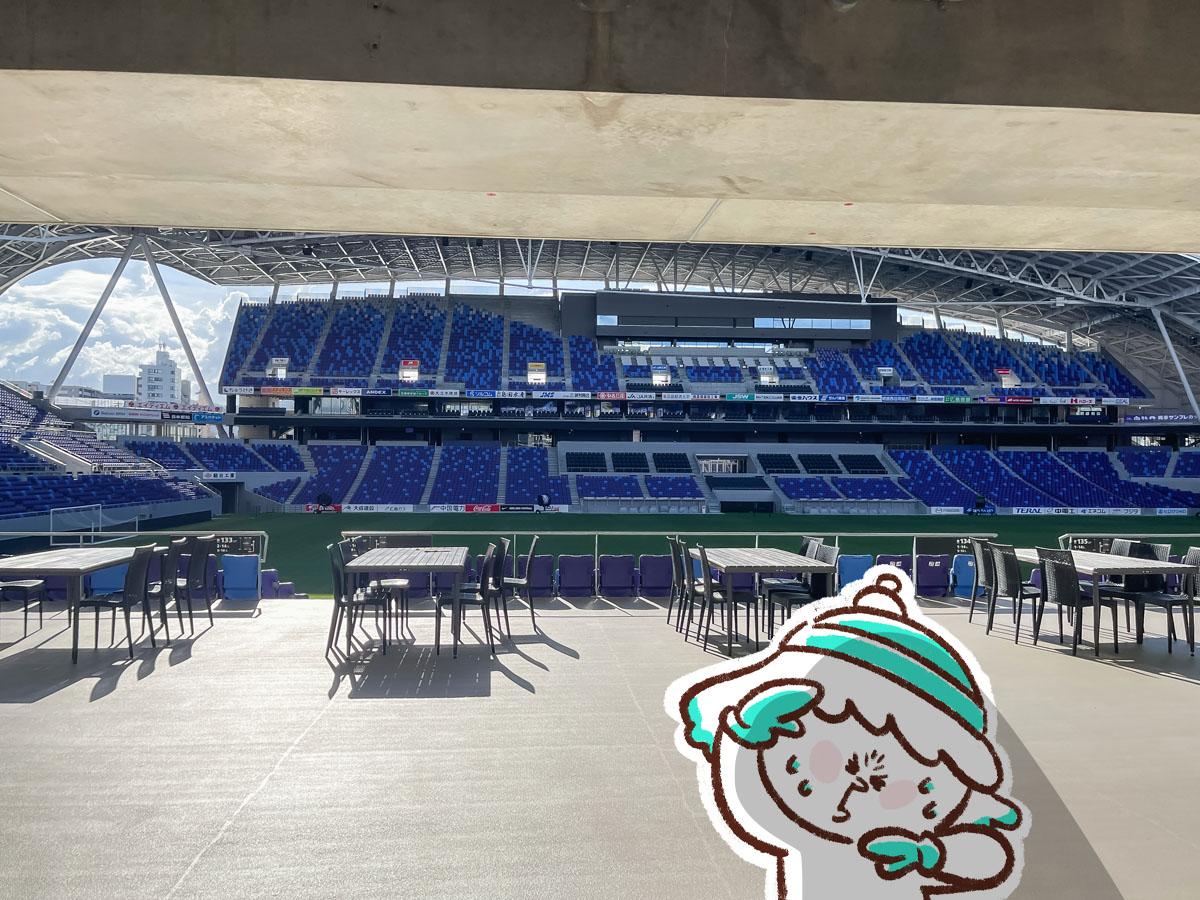 新サッカースタジアム「エディオンピースウイング広島」に行ってみたよ/広島県