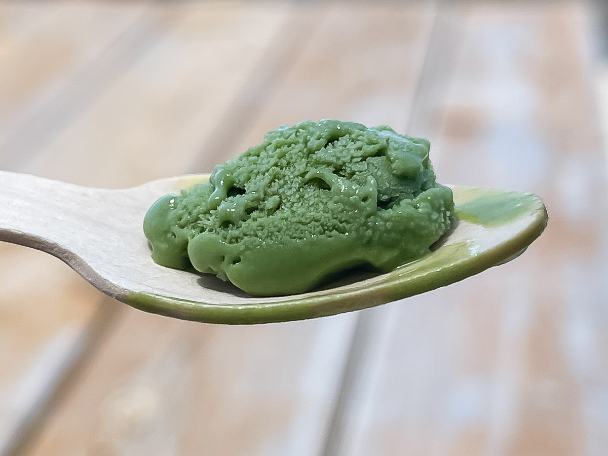 「出雲クリフエンド アイスクリーム」で"出雲桃翠園の抹茶"、"奥出雲の醤油むらさき"食べた!/島根県出雲