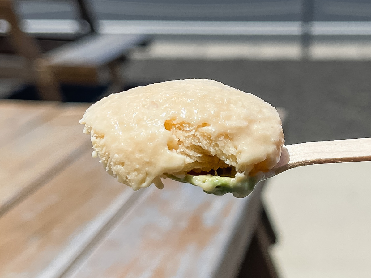 「出雲クリフエンド アイスクリーム」で"出雲桃翠園の抹茶"、"奥出雲の醤油むらさき"食べた!/島根県出雲