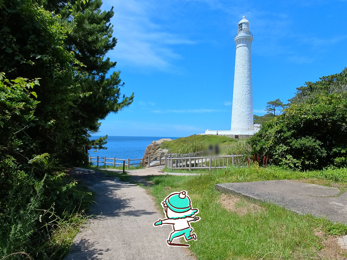 島根半島の最西端の「出雲日御碕灯台」に行ってみた!/島根県出雲