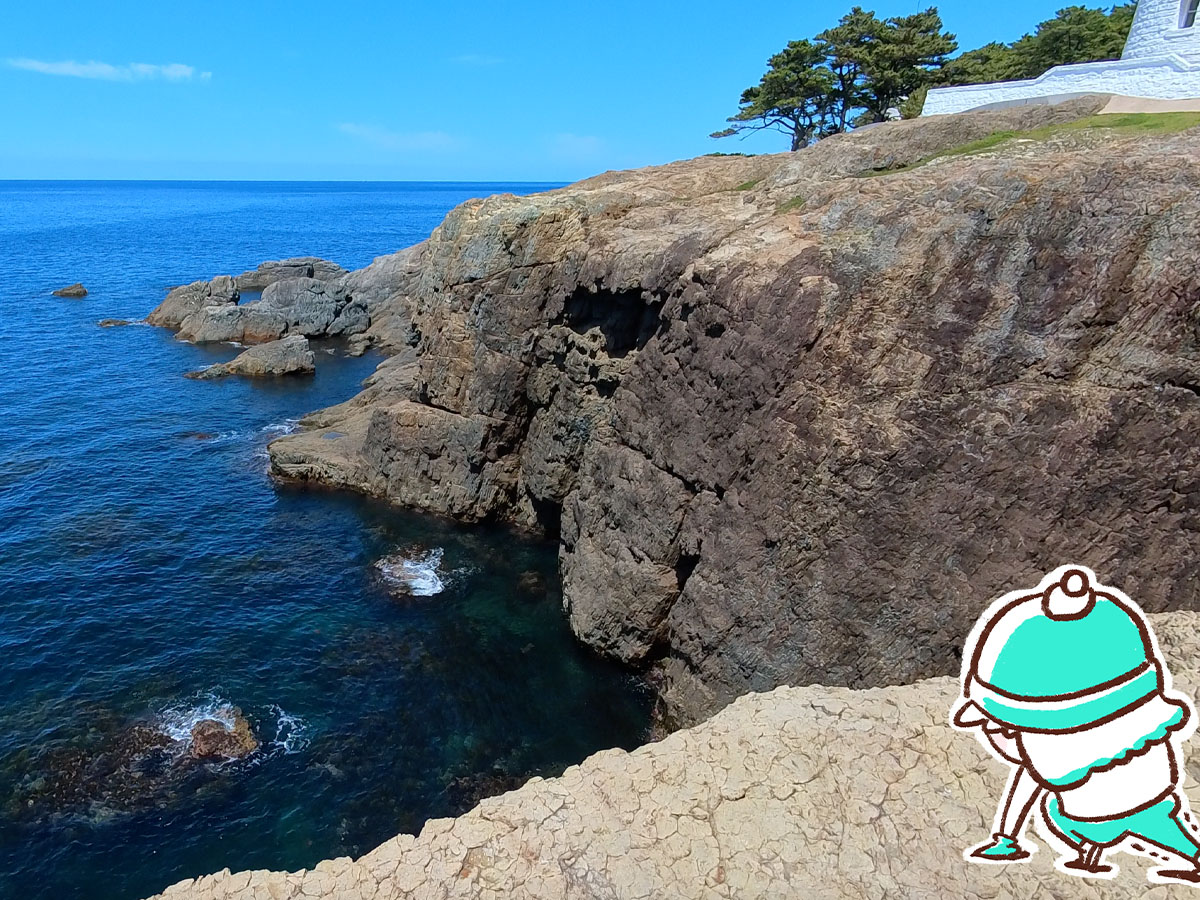島根半島の最西端の「出雲日御碕灯台」に行ってみた!/島根県出雲