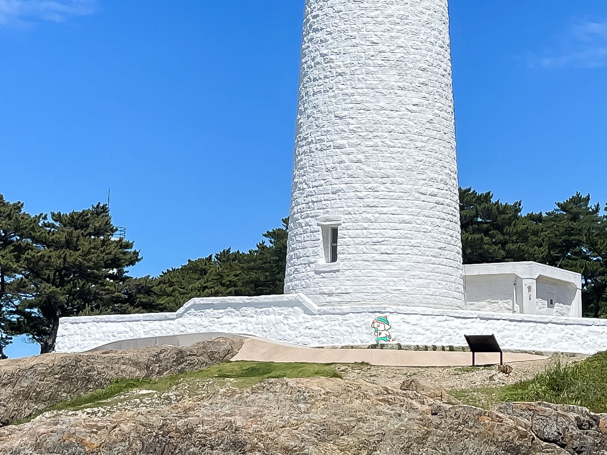 島根半島の最西端の「出雲日御碕灯台」に行ってみた!/島根県出雲