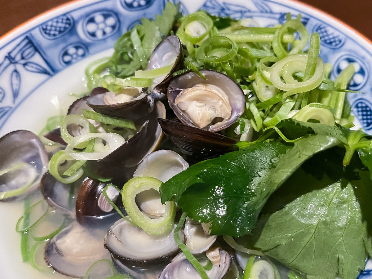 「おいでやす おおきに屋」でおばんざい、岩がき、鮎塩焼き、イカ唐揚げ食べた！／島根県松江