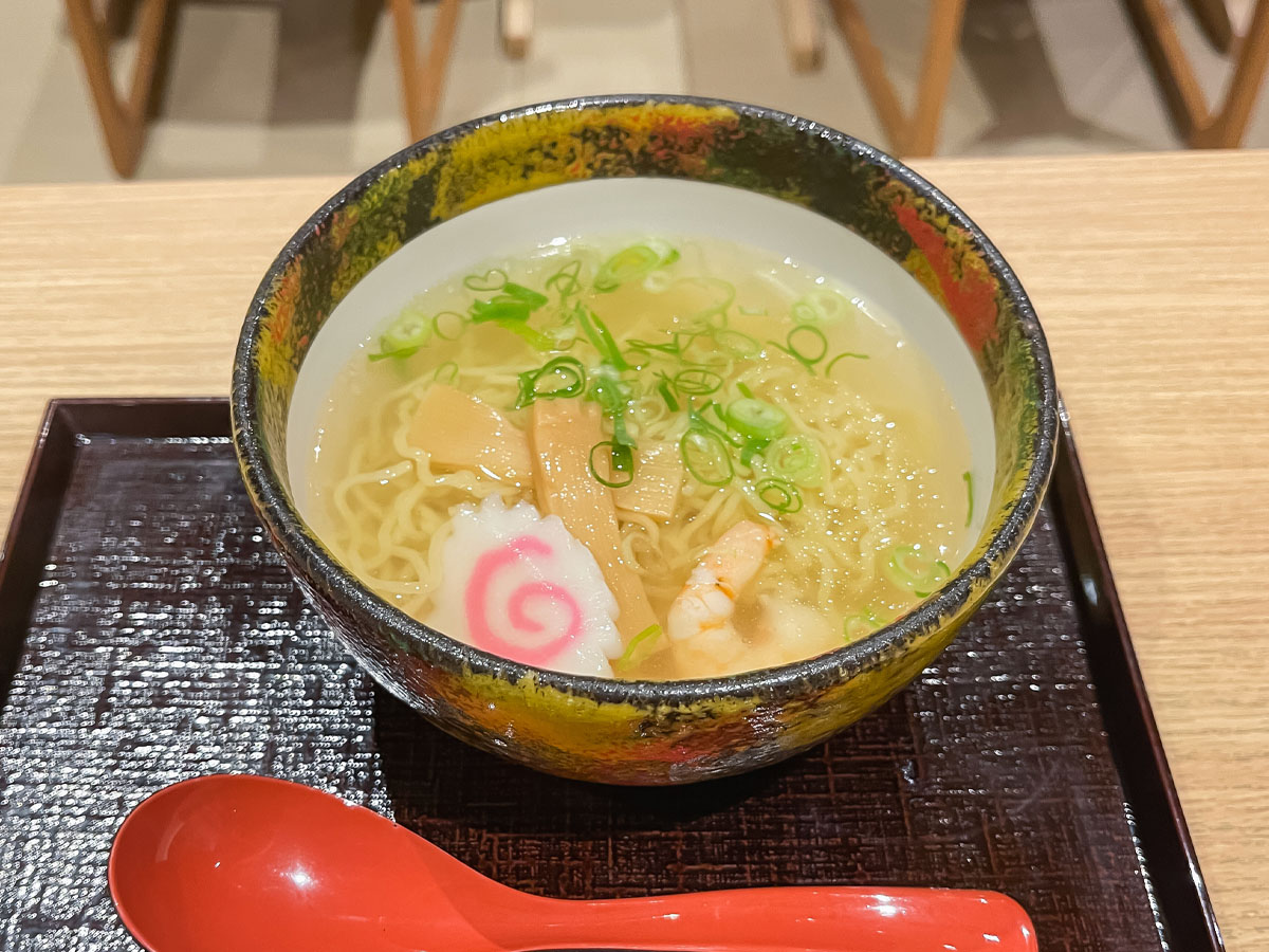 「御宿 野乃松江」の夜鳴きそば(醤油・限定潮そば)食べてみた!/島根県松江