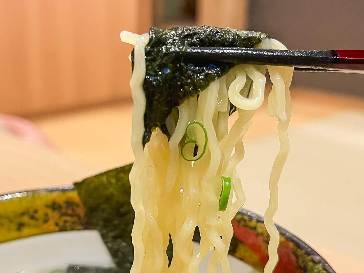 「御宿 野乃松江」の夜鳴きそば(醤油・限定潮そば)食べてみた!/島根県松江