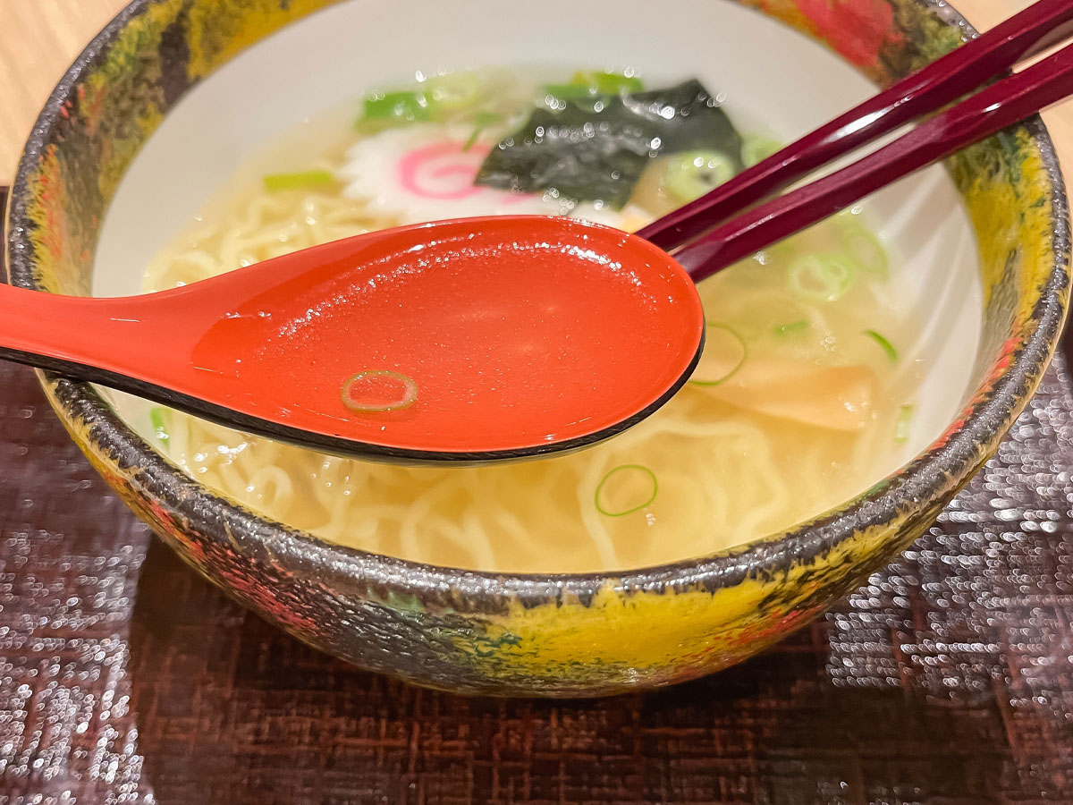 「御宿 野乃松江」の夜鳴きそば(醤油・限定潮そば)食べてみた!/島根県松江