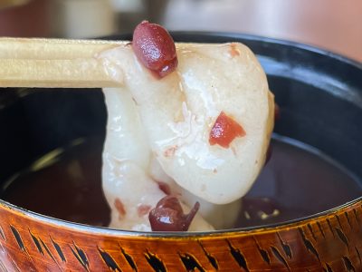 「縁コーヒーショップ」であったかい”ぜんざい”食べたよ！／島根県出雲大社前