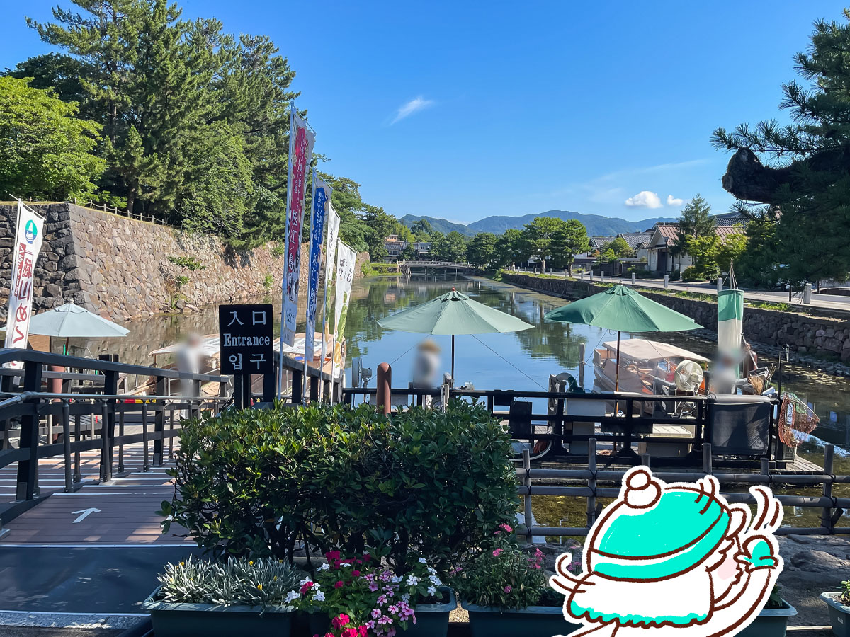 松江城を囲む堀川を周遊する「堀川遊覧船」に乗ってみた!/島根県松江