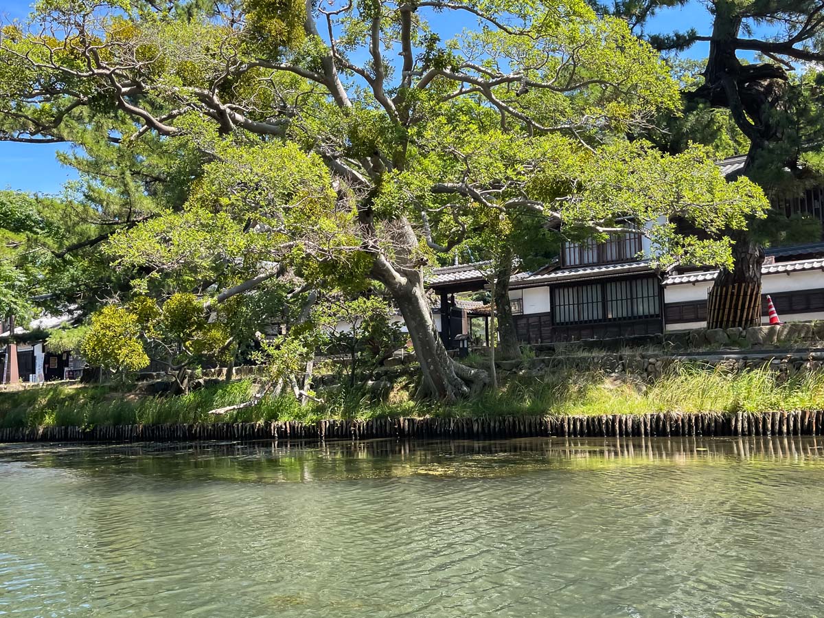 松江城を囲む堀川を周遊する「堀川遊覧船」に乗ってみた!/島根県松江