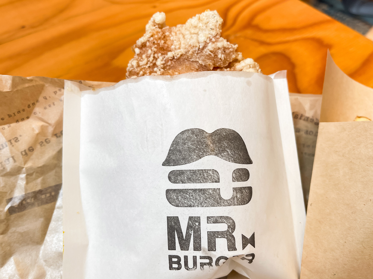 「MR.BURGER」でミスターバーガー、大山どりフライドチキン食べたよ！／鳥取県大山