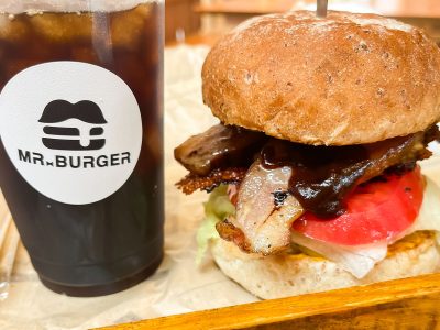 「MR.BURGER(ミスターバーガー)」でBLTバーガー、大山どりフライドチキン食べたよ！／鳥取県大山