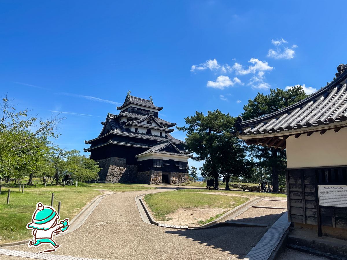 国宝「松江城 天守」に登ってきたよ!/島根県松江
