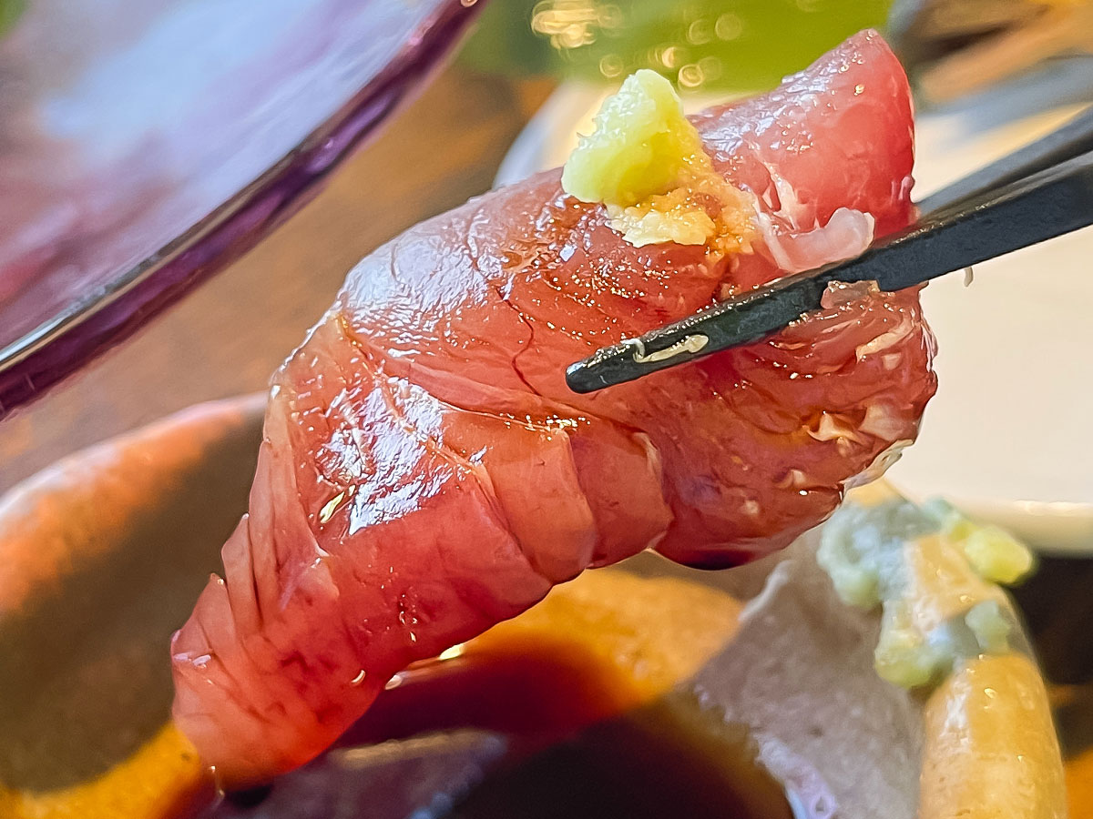 てまひま料理「根っこや」でうな平の"うなぎ蒲焼ハーフ"、鮎塩焼き、刺身盛(のどぐろ付)食べた!/島根県松江