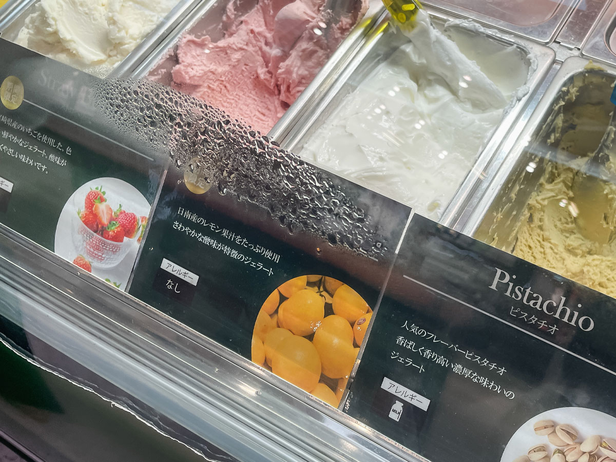 「ボンチーノ」で宮崎県産いちご・日南レモン・日向夏などジェラート食べた！／道の駅 都城NiQLL(ニクル)
