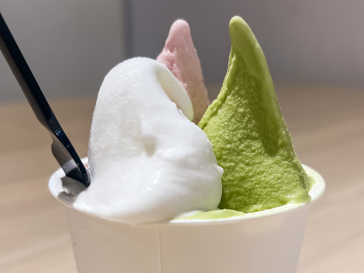 「ボンチーノ」で宮崎県産いちご・日南レモン・日向夏などジェラート食べた！／道の駅 都城NiQLL(ニクル)