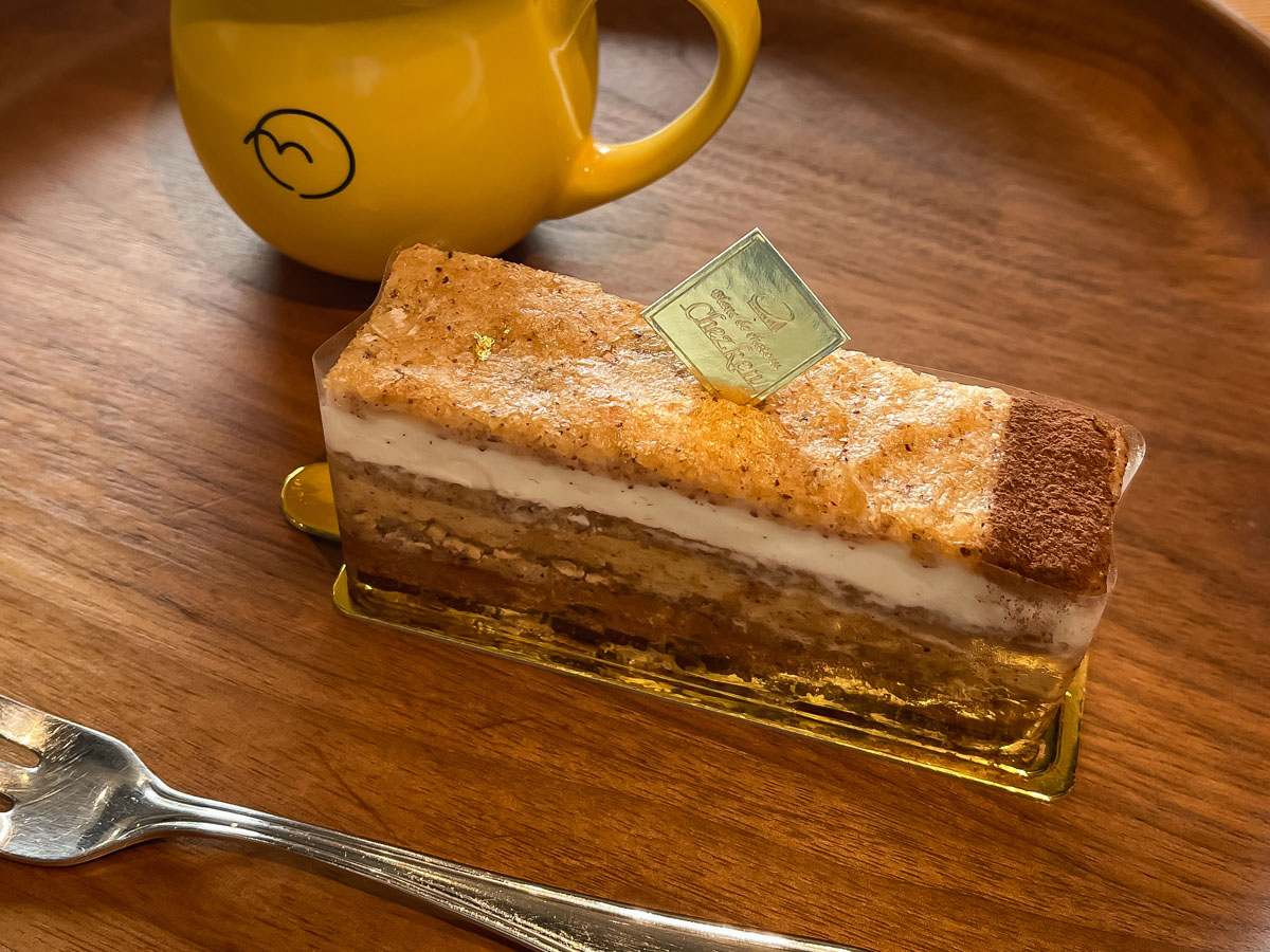 図書館に併設されたカフェ「マルマーケット」でモーニングチーズトースト、マルジョレーヌ食べたよ！／宮崎県都城