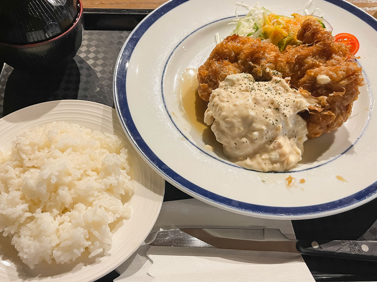 「王様のレストラン」で"王様のチキン南蛮"食べたよ！／宮崎県都城