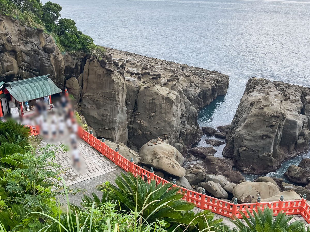 断崖絶壁から運玉投げ!「鵜戸神宮(うどじんぐう)」に行ってみたよ/宮崎県日南
