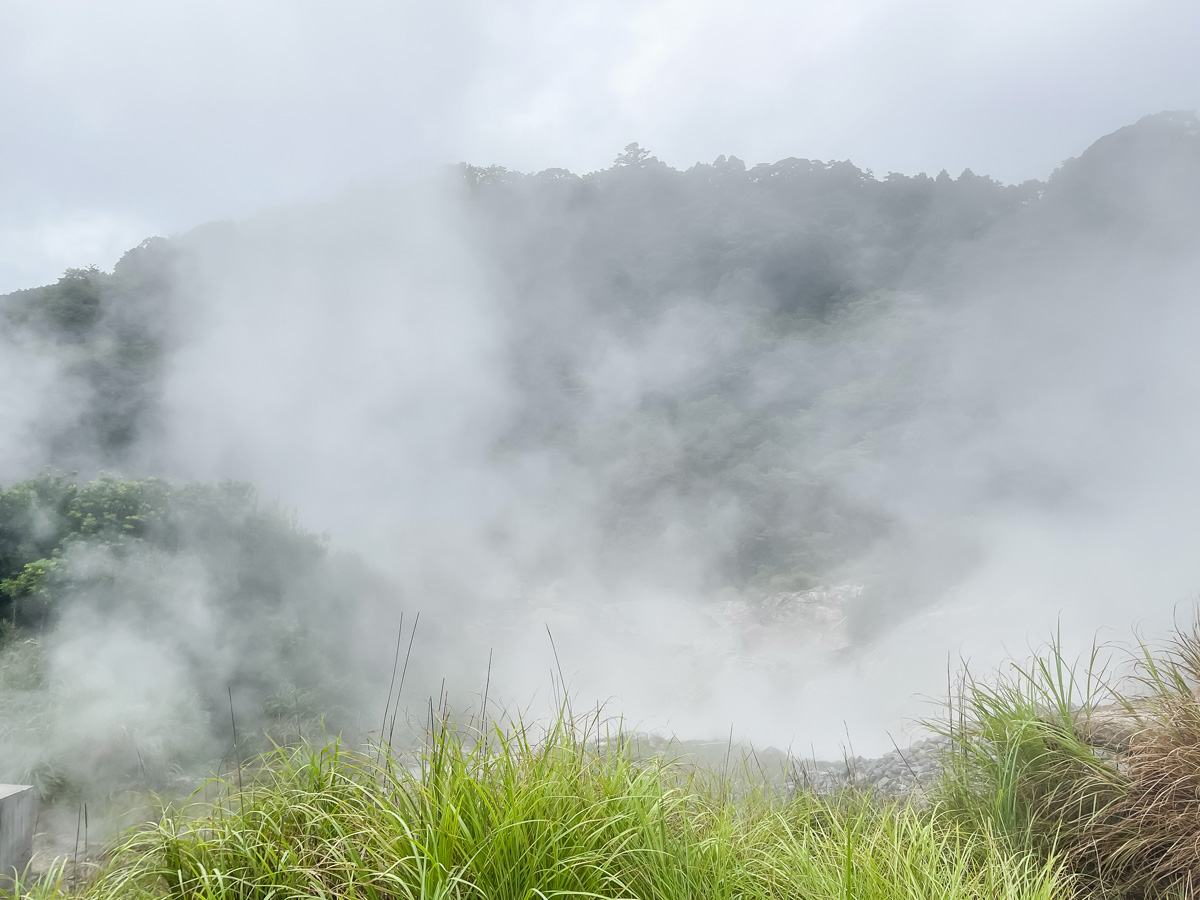 火山ガスがモクモクの「硫黄谷噴気地帯公園」に行ってみたよ!/鹿児島県霧島市