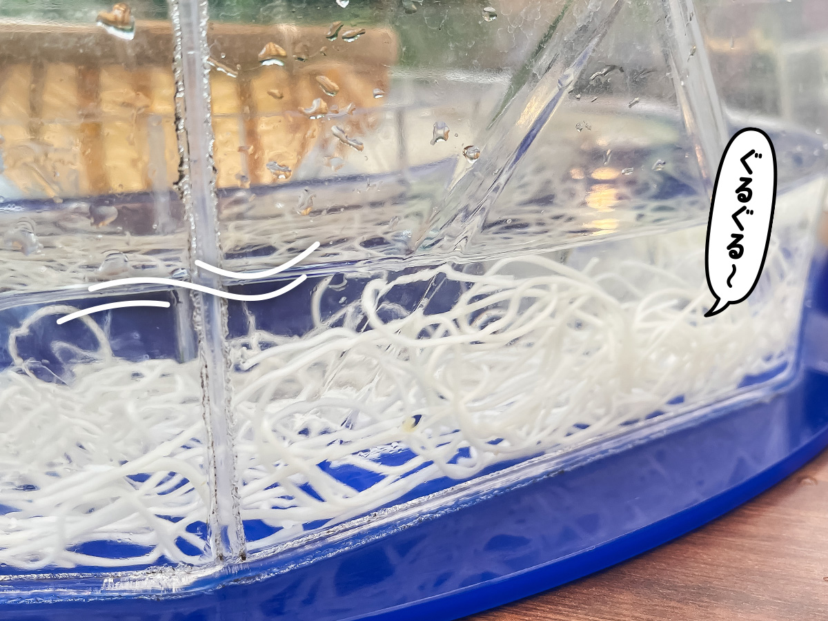 霧島水神郷「みたらしの滝」で、そうめん流しとマスの塩焼き膳食べたよ!/鹿児島県霧島市