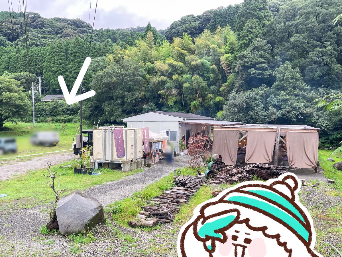 霧島水神郷「みたらしの滝」で、そうめん流しとマスの塩焼き膳食べたよ!/鹿児島県霧島市