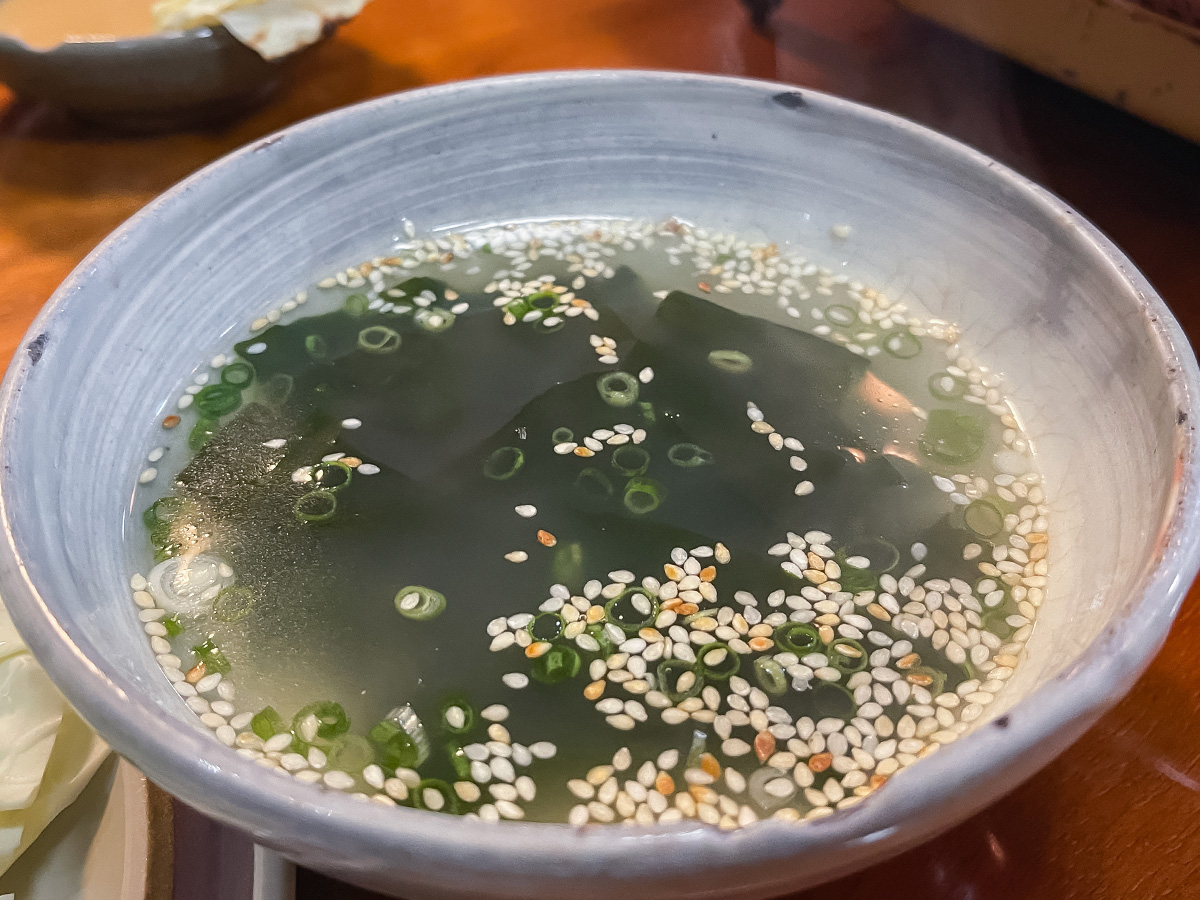 「やきにく福楽園」でカルビ、ロース、黒豚ウインナー食べた!/宮崎県都城市