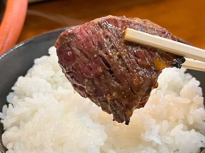 「やきにく福楽園」でカルビ、ロース、黒豚ウインナー食べた！／宮崎県都城市