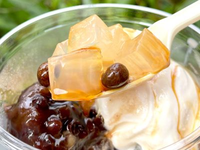 「GOOZ(グーツ)」で、アイスクリーム乗せあんみつを食べたよ！／横浜・いちょう並木通り店