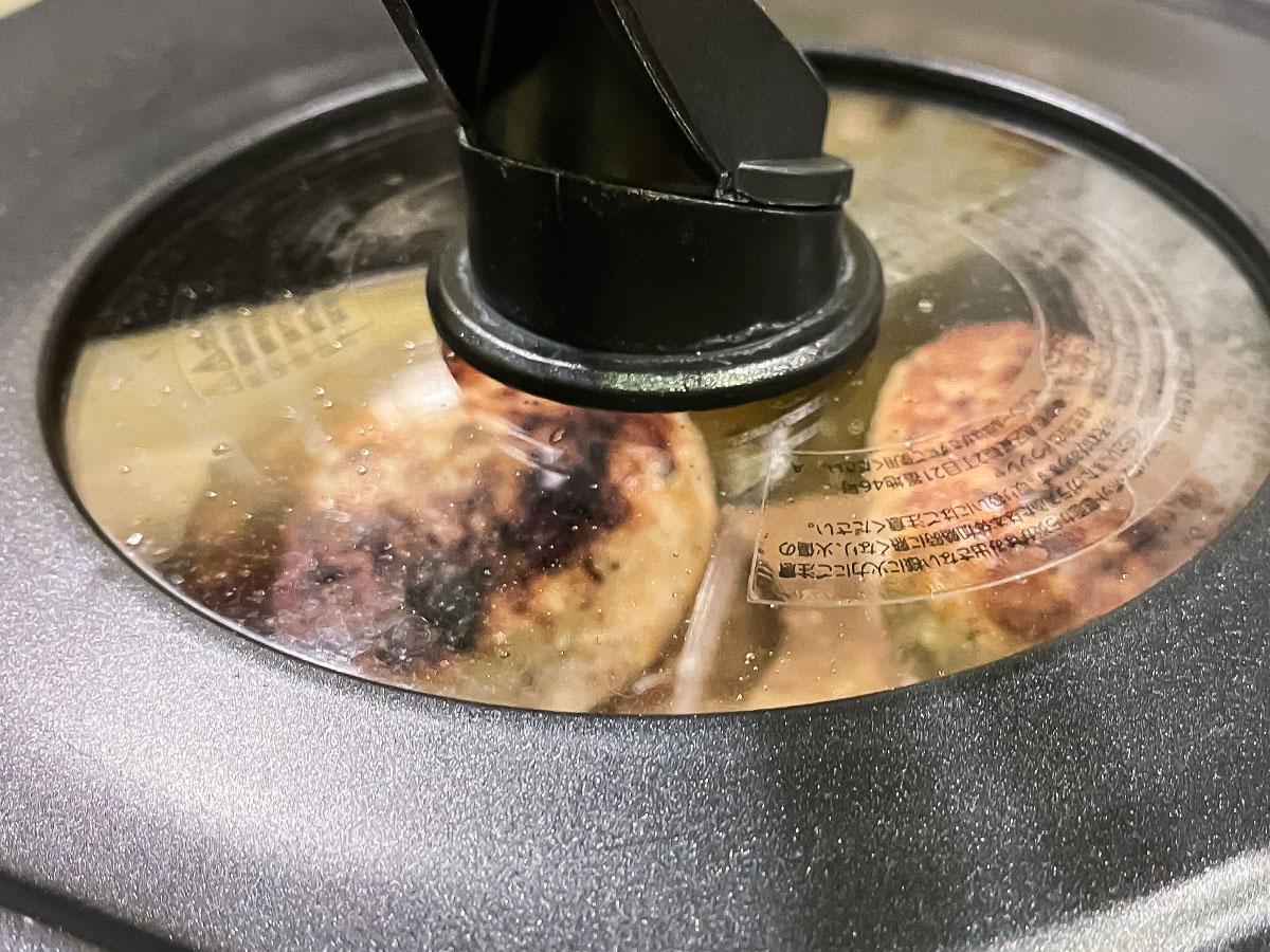 リョーサン菱洋ホールディングス(167A)の株主優待で、冷凍生ハンバーグがきた！