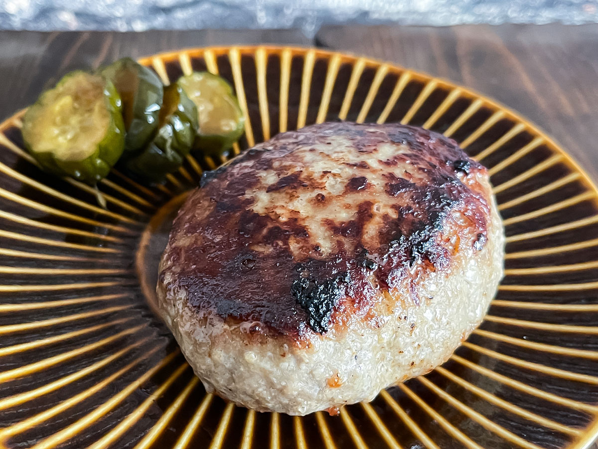 リョーサン菱洋ホールディングス(167A)の株主優待で、冷凍生ハンバーグがきた！