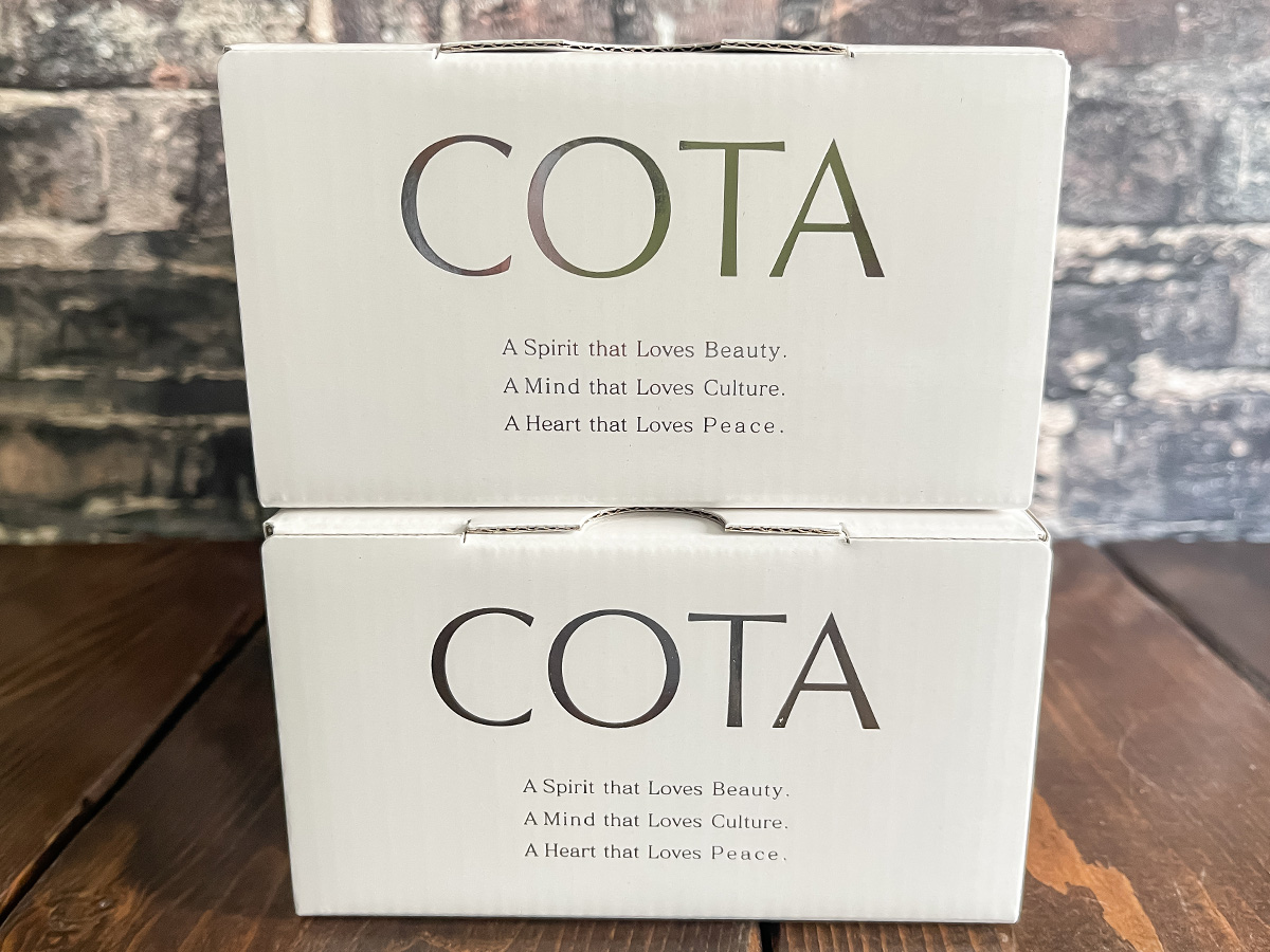 コタ/COTA(4923)の株主優待で、薬用コタセラ スパとコタ アイ ケアのシャンプー&トリートメントがきた!