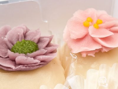 フラワーおはぎ専門店「Oh!huggy!!(オーハギー)」でスカビオサ・椿おはぎ食べたよ／横浜・元町