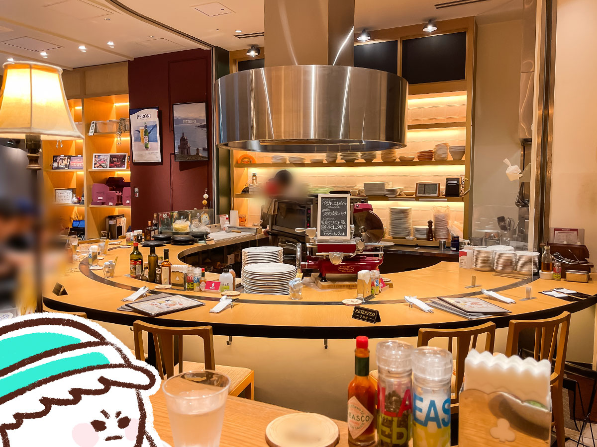 「ニコラスピザハウス」で週末限定ランチのピザと明太子クリームパスタ食べた!/横浜・馬車道