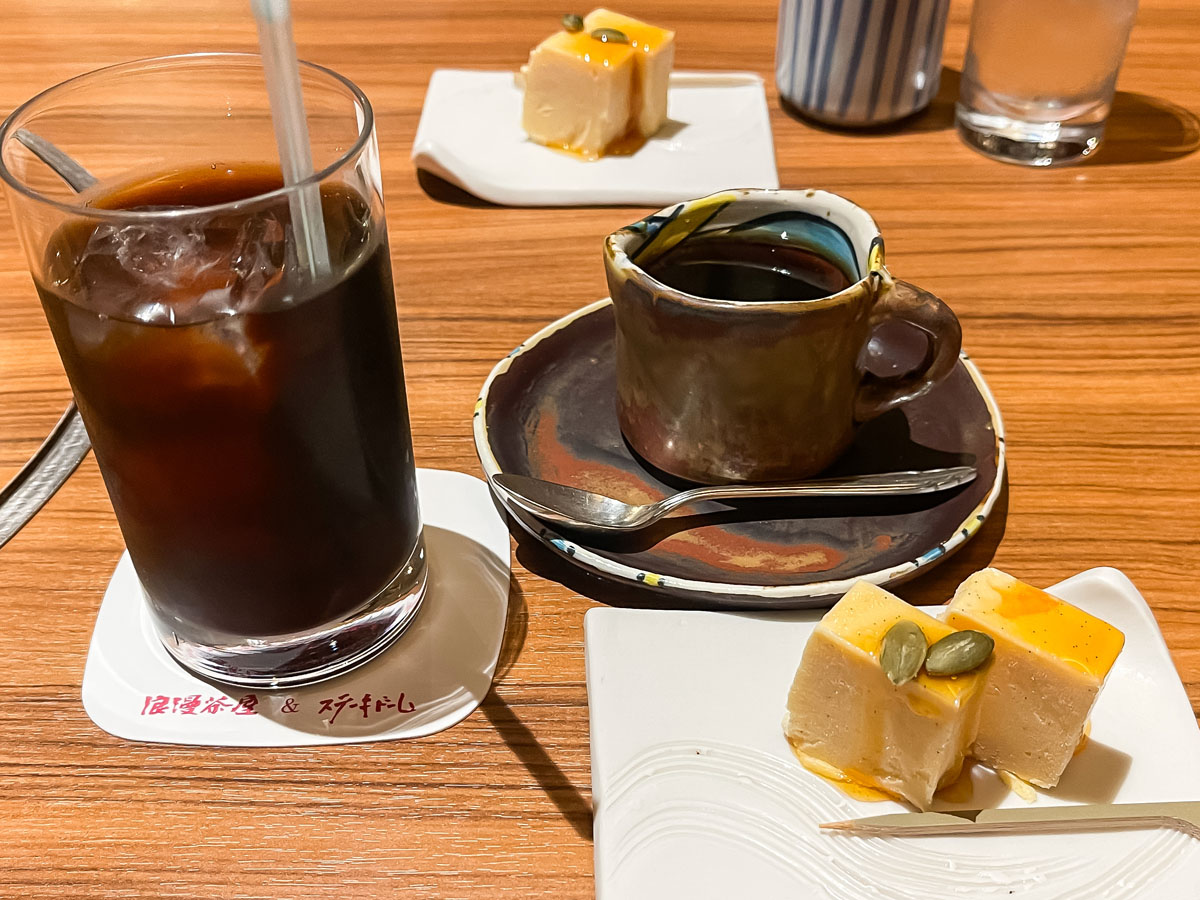 「横浜瀬里奈 浪漫茶屋」で"黒毛和牛の照り焼き浪漫膳"と"すてーき重"食べたよ!/横浜・関内