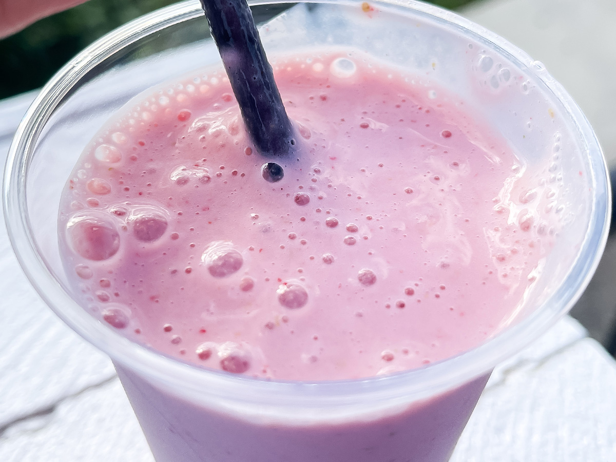 苺農園「吉和ラフレーズ」の冠苺スムージー・夏苺を使った焼き菓子食べたよ!/広島県吉和