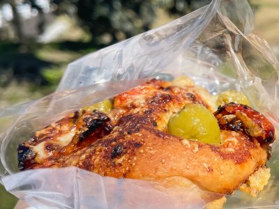 パン屋「カドナ(Cadona)」のフォカッチャとタルティーヌとチャパタサンド食べたよ！／広島県戸山地区