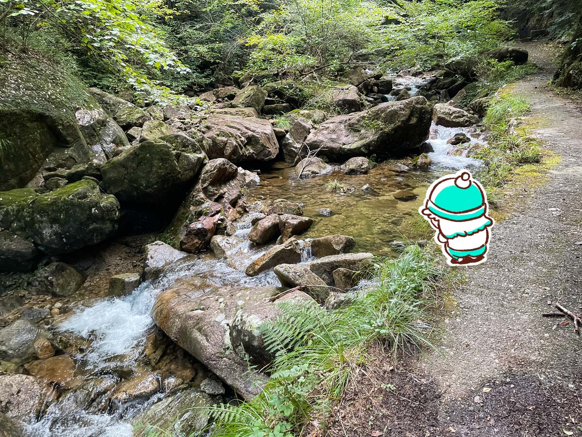 竜頭峡にある「ナメラ滝」「二段滝」「奥の滝」見てきたよ！／広島県安芸太田町